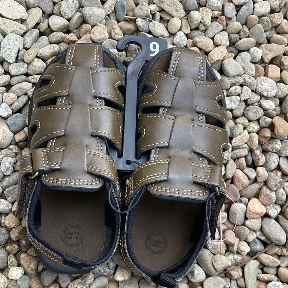 Toddler Boys Fisherman Summer Sandals Shoes Size 9